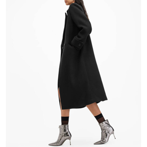 AllSaints Mabel Double Breasted Oversized Coat